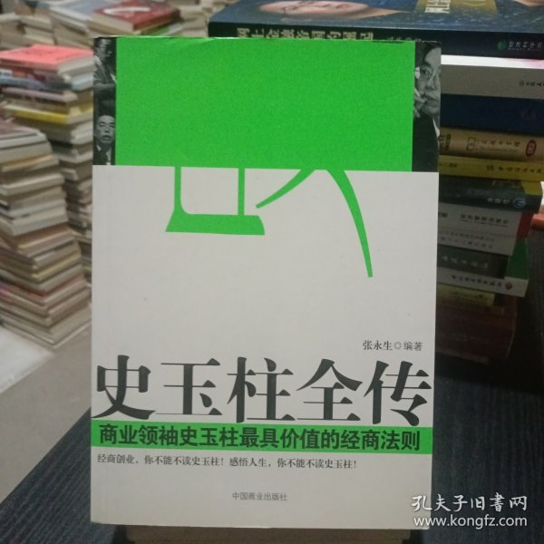 史玉柱全传：商业领袖史玉柱最具价值的经商法则