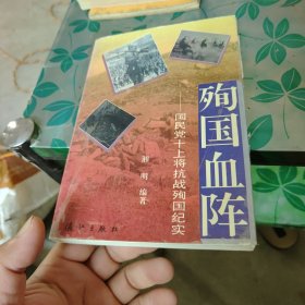 殉国血阵:国民党十上将抗战殉国纪实。。品相一般，买家仔细看图品相如图品相如图，看不上别拍