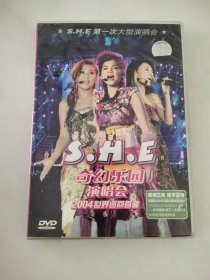 SHE、2004世界巡回演出演唱会、DVD盘、正品、功能正常、品优、