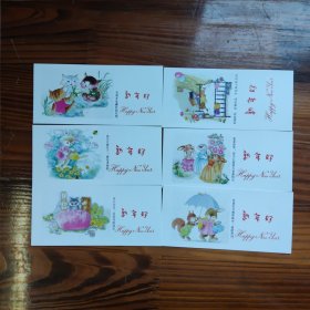 1988年历片 六张一套