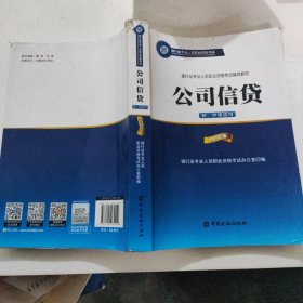 公司信贷（初、中级适用 2016年版）/银行从业资格考试教材2016