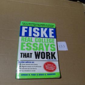 Fiske Real College Essays That Work 4th edition