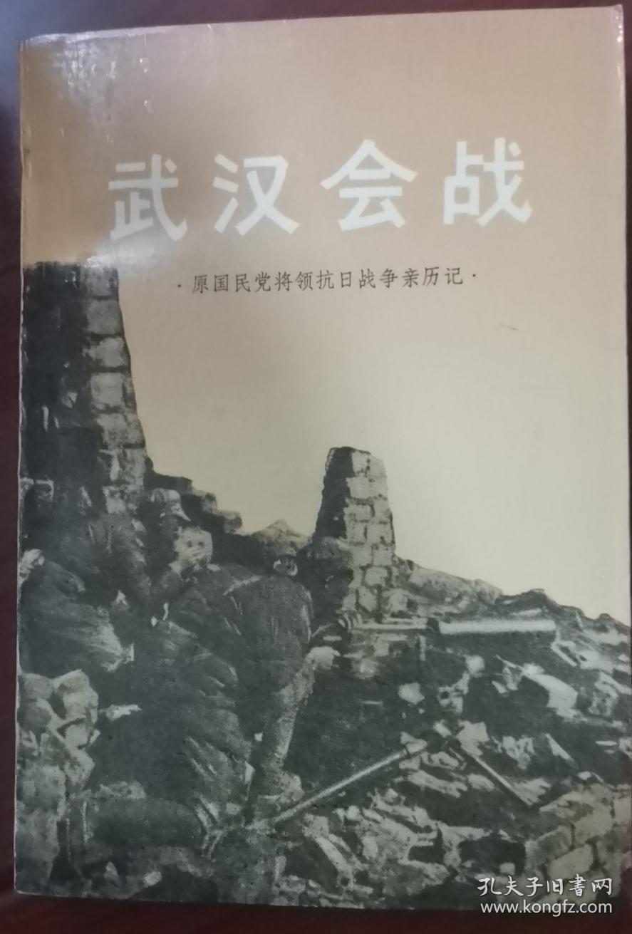 武汉会战-原国民党将领抗日战争亲历记