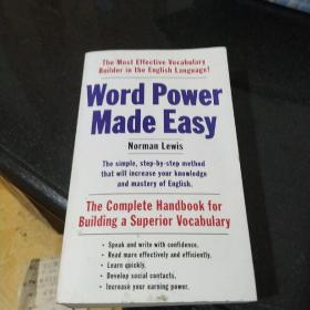 Word Power Made Easy: The Complete Handbook for Building a Superior Vocabulary 英文原版