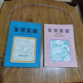 家常菜谱十家常菜谱续编，2本合售