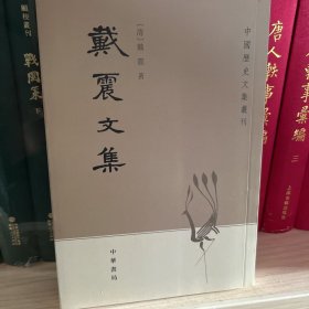 戴震文集 无任何字迹