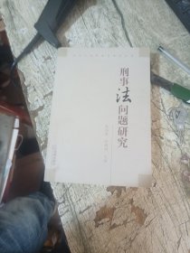 刑事法问题研究/四川大学刑事法研究文库