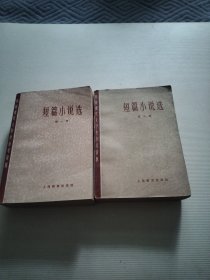 中国现代文学史参考资料:短篇小说选 第一册、第二册