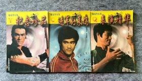 李小龙书刊《画说李小龙》三本 bruce lee