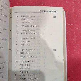 日语汉字读音规律揭秘