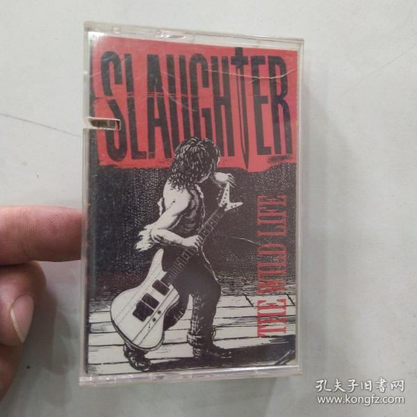 Slaughter《The Wild Life》（8品打口磁带一盘已经接好使用过参看书影需使用快递发货1992年Slaughter 推出的第二张专辑《Wild Life》冲上 Billboard 专辑榜第8位）55318
