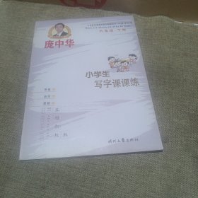 庞中华小学生写字课课练（六年级下册）（人教版适用，平装未翻阅无破损无字迹)