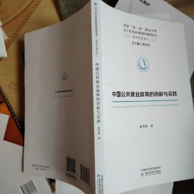 中国公共就业政策的创新与实践