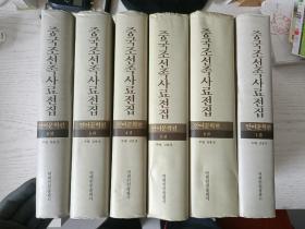 中国朝鲜族史料全集  语言文学篇   1.2.3.4.5.6.全6册（6本合售）朝鲜文