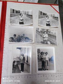 七八十年代美女姐姐，小姑娘，划船老照片一组