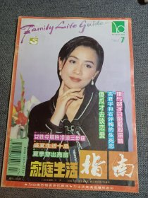 杂志 家庭生活指南 1994.7 封面人物 香港影、视、歌三栖明星 刘嘉玲