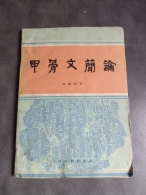 甲骨文简论《有进水》