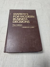 STATISTICS FOR MODERN BUSINESS DECISIONS（现代经营管理决策用统计学）