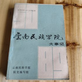 云南民族学院大事记 1950~1989