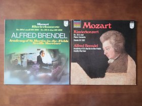 莫扎特：三首钢琴协奏曲、钢琴与乐队回旋曲 黑胶LP唱片双张 包邮