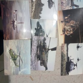 明信片——武装直升机明信片一套10张全