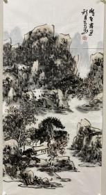 ‘沈克斌、1955年七月出生，曾修业于西安美术学院，北京画院高级研修班，国画先后受刘文西，张之光，徐义生以及北京画院王明明，王文芳，杨延文，郭石夫，等一代名师指教。 现为中国美术家协会会员，国家一级美术师，宁夏美术家协会主席团成员，宁夏书画院特聘画家，西安国画院特聘研究员，宁夏师范学院兼职教授