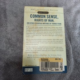 Common Sense, The Rights of Man and Other Essential Writings of Thomas Paine