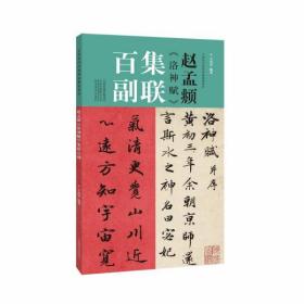 全新正版 赵孟《洛神赋》集联百副 王丙申著 9787540156213 河南美术出版社