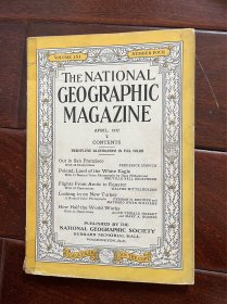 1932年4月美国国家地理杂志（The national geographic magazine)：旧金山南侨学校 ，中国原始劳动方式，农活图22张照片