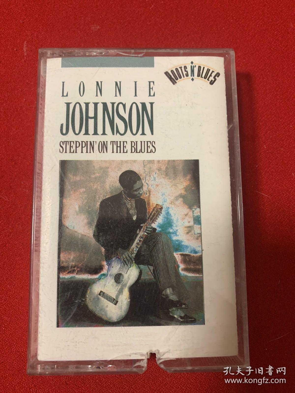 打口磁带（18)LONNIW JOHNSON STEPPIN’ON THE BLUES原版  带歌词