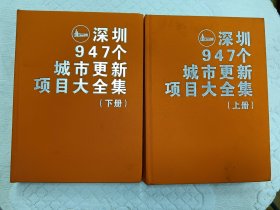 深圳947个城市更新项目大全集 上下册 精装