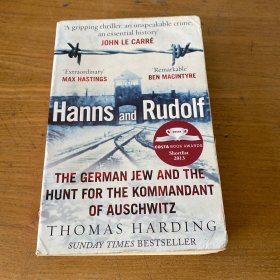 Hanns and Rudolf: The German Jew and the Hunt for the Kommandant of Auschwitz【实物拍照现货正版】