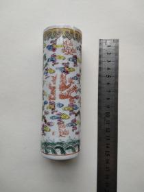 约七八十年代云龙海水纹香筒，有裂见2，3图！标本出让