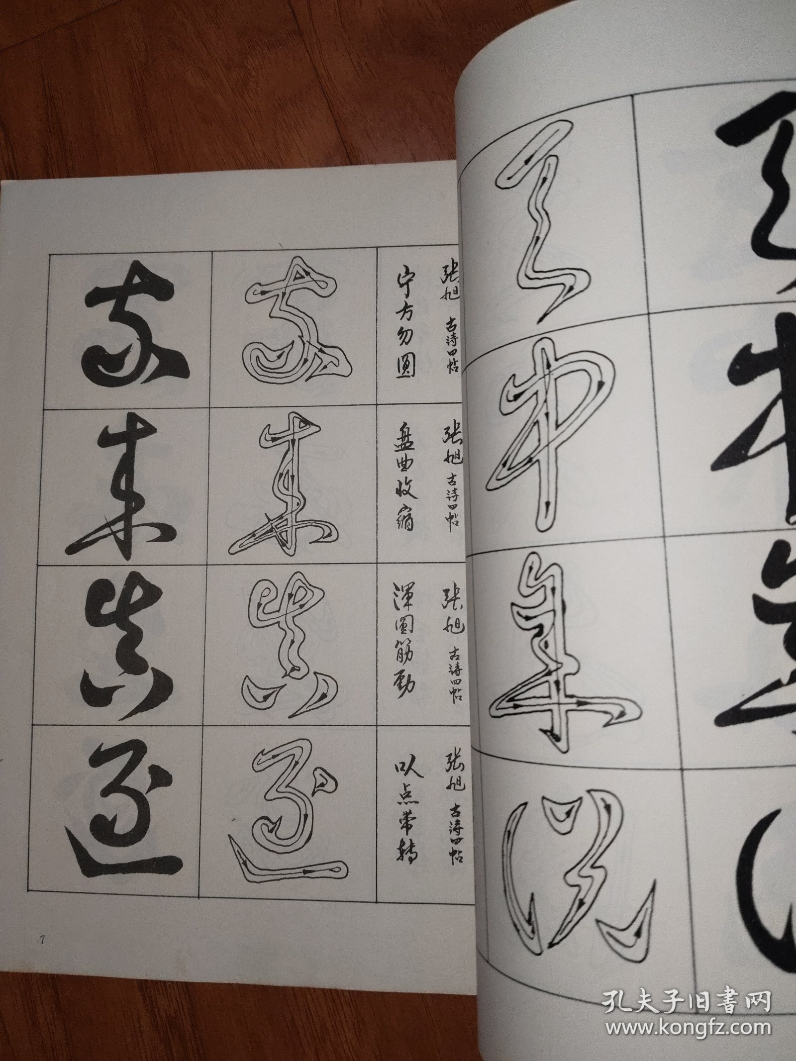 点击查看原图 颠张狂素笔法浅谈