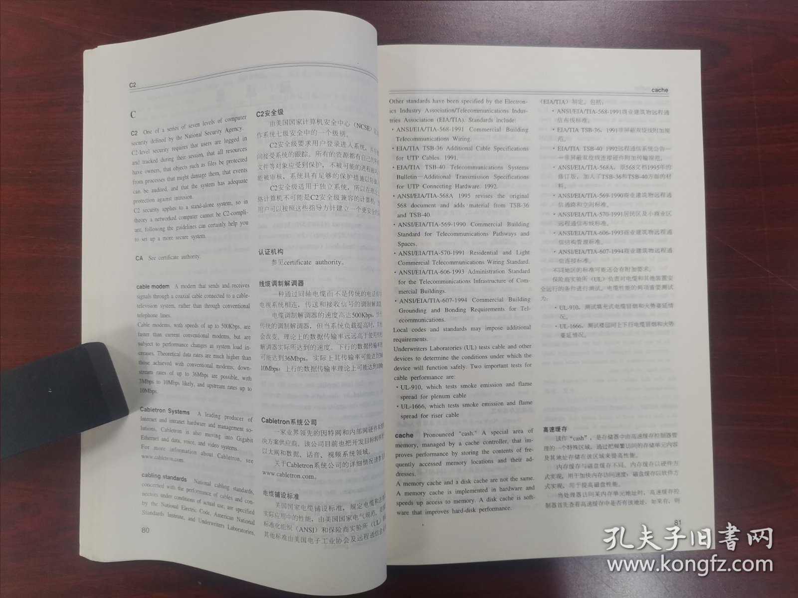 英汉双解网络词典（馆藏，近全新）