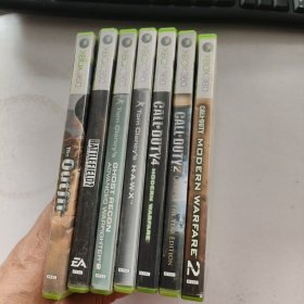 XBOX360游戏光盘(7盒合售）