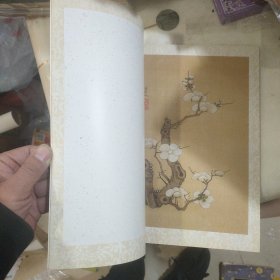 陈洪绶 花鸟草虫册 朵云轩..。