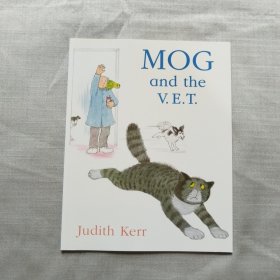 Mog And The V.E.T. 小猫格格和宠物医生 朱迪丝·克尔经典绘本 彩色插画 英文绘本