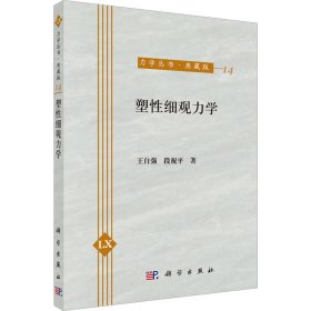 塑性细观力学 典藏版