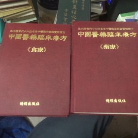 大陆当代十六位名老中医临床经验实用疗方《中国医药临床疗方》（药疗+食疗）2册全