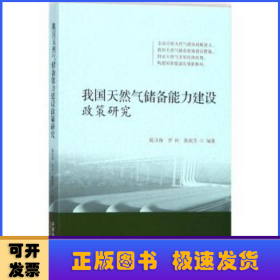 我国天然气储备能力建设政策研究