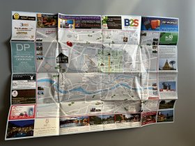 【老地图】原版 泰国清迈旅游交通图 ChiangMai Tourist Map（2开）