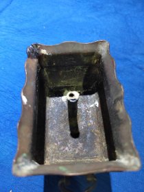 铜制老熏炉，插香熏炉