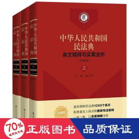 《中华人民共和国民法典》条文精释与实案全析（珍藏版）