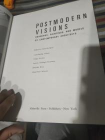 Postmodern Visions: Drawings, Paintings, and Models by Contemporary Architects-后现代视觉：当代建筑师的绘画、绘画和模型