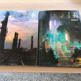 上海画报（1982-1983）精装合订本两册合售