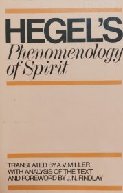 Hegel's Phenomenology of Spirit精神现象学 黑格尔 英文原版