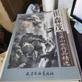 中国近现代名家精品丛书：崔森茂写意山水作品精选（4开特大）