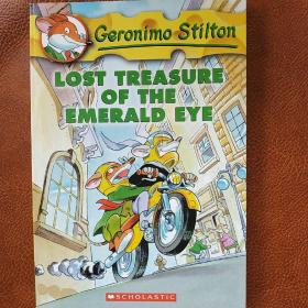 Geronimo Stilton #1: Lost Treasure of the Emerald Eye  老鼠记者系列#01：遗失的宝藏 英文原版