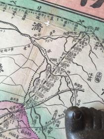 古地图1904  日俄战争地图 中 日 韩 俄罗斯海参崴。纸本大小57.67*63.5厘米。宣纸艺术微喷复制。120元包邮